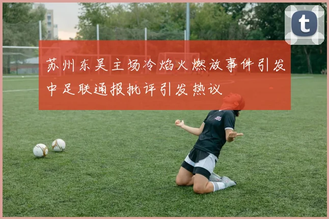 苏州东吴主场冷焰火燃放事件引发中足联通报批评引发热议